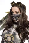 Clockpunk Aviator (Komplettset) grau/schwarz von Mask Paradise kaufen - Fesselliebe