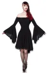 Jerseykleid schwarz von Ocultica kaufen - Fesselliebe