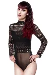 Gothic-Body aus Spitze schwarz von Ocultica kaufen - Fesselliebe