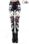 Día de Muertos Leggings schwarz von Ocultica kaufen - Fesselliebe