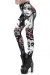 Día de Muertos Leggings schwarz von Ocultica