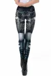 Steampunk Leggings schwarz von Ocultica kaufen - Fesselliebe