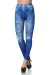 Leggings in Jeansoptik blau von Ocultica