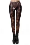 Steampunk Leggings braun von Ocultica kaufen - Fesselliebe