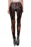 Steampunk Leggings braun von Ocultica kaufen - Fesselliebe