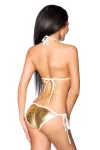 Bikini gold/weiß kaufen - Fesselliebe