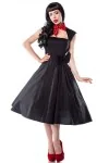 Rockabilly-Kleid schwarz