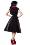 Rockabilly-Kleid schwarz kaufen - Fesselliebe