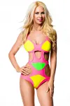 sportlicher Monokini pink kaufen - Fesselliebe