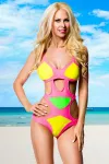 sportlicher Monokini pink kaufen - Fesselliebe