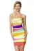 Bandage-Shape-Kleid bunt