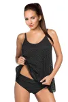 Tankini mit Spitzen-Top schwarz kaufen - Fesselliebe