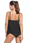 Tankini mit Spitzen-Top schwarz kaufen - Fesselliebe