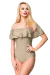 Badeanzug beige kaufen - Fesselliebe