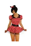 Minnie Mouse-Kostüm rot/weiß kaufen - Fesselliebe