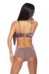 Tüll-BH mit Satin mauve kaufen - Fesselliebe