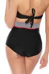 Vintage-Bikinihöschen schwarz/weiß/rot kaufen - Fesselliebe