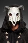 Goat Maske weiß/schwarz kaufen - Fesselliebe