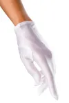 Satin-Handschuhe kurz weiß kaufen - Fesselliebe