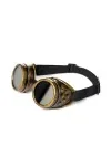 Steampunk Goggles gold/schwarz kaufen - Fesselliebe