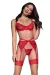 Spitzen-Set CR4413 rot von Chilirose