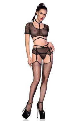 Netz-Set CR4399 schwarz von Chilirose kaufen | Fesselliebe