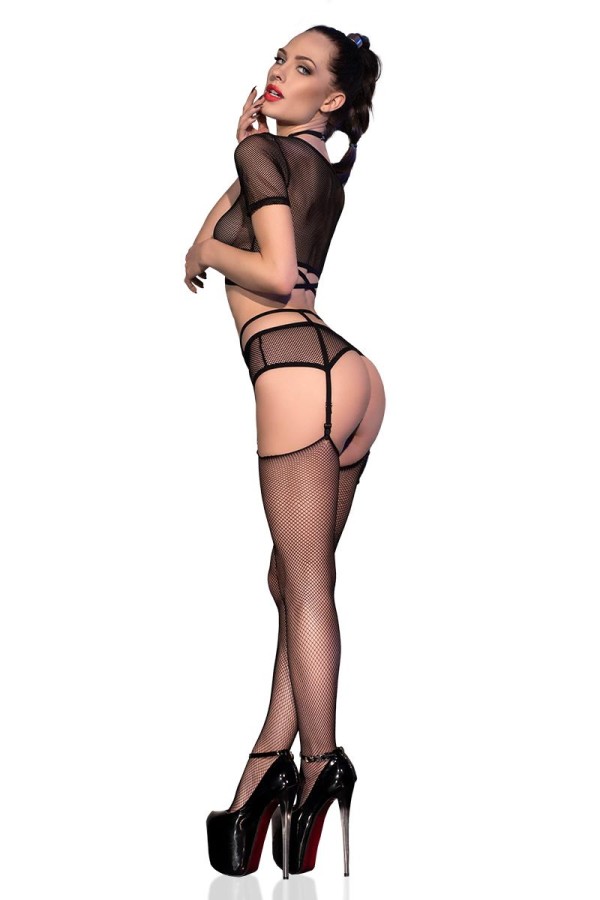 Netz-Set CR4399 schwarz von Chilirose kaufen | Fesselliebe