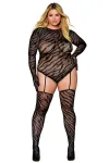 Bodystocking Dr0420 Schwarz von Dreamgirl kaufen - Fesselliebe