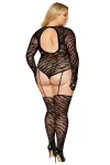 Bodystocking Dr0420 Schwarz von Dreamgirl kaufen - Fesselliebe