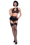 Spitzen-Set Cr4466 Schwarz von Chilirose kaufen - Fesselliebe