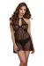 Babydoll Dr11796 Schwarz von Dreamgirl