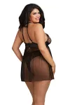 Babydoll Dr11796 Schwarz von Dreamgirl kaufen - Fesselliebe