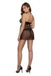 Babydoll Dr11796 Schwarz von Dreamgirl kaufen - Fesselliebe