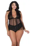 Babydoll Dr12190 Schwarz von Dreamgirl kaufen - Fesselliebe