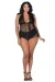 Babydoll DR12190 schwarz von Dreamgirl