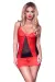 Babydoll Cr3020 Rot/Schwarz von Chilirose