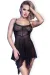 Babydoll Cr4370 Schwarz von Chilirose