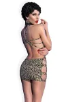 Leopard-Minikleid Cr4487 von Chilirose kaufen - Fesselliebe