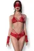 Spitzen-Set Cr4608 Rot von Chilirose