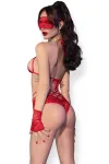 Spitzen-Set Cr4608 Rot von Chilirose kaufen - Fesselliebe