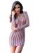 Minikleid CR4334 multicolour von Chilirose