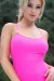 Langes Kleid Cr4379 Hot Pink von Chilirose