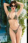 Leopard-Bikini-Set Cr4604 von Chilirose kaufen - Fesselliebe