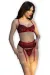 Dessous-Set CR4607 rot von Chilirose