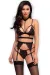 Spitzen-Set Cr4636 Schwarz von Chilirose