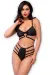 Snake-Set Cr4637 Schwarz von Chilirose