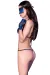 Erotik-Set CR4266 schwarz/blau von Chilirose