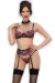 Dessous-Set Cr4607 Rot/Schwarz von Chilirose