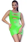 Nahtloses Minikleid Cr4621 Neongrün von Chilirose kaufen - Fesselliebe