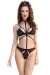 Spitzen-Set CR4633 schwarz von Chilirose